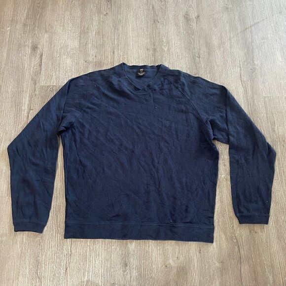 Vintage Nike Navy Blue Men's Sweater Size L - Picture 1 of 3